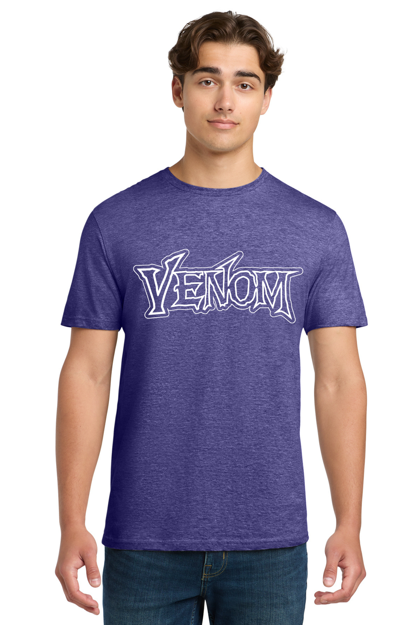 Adult Gildan Softstyle Tee-Purple