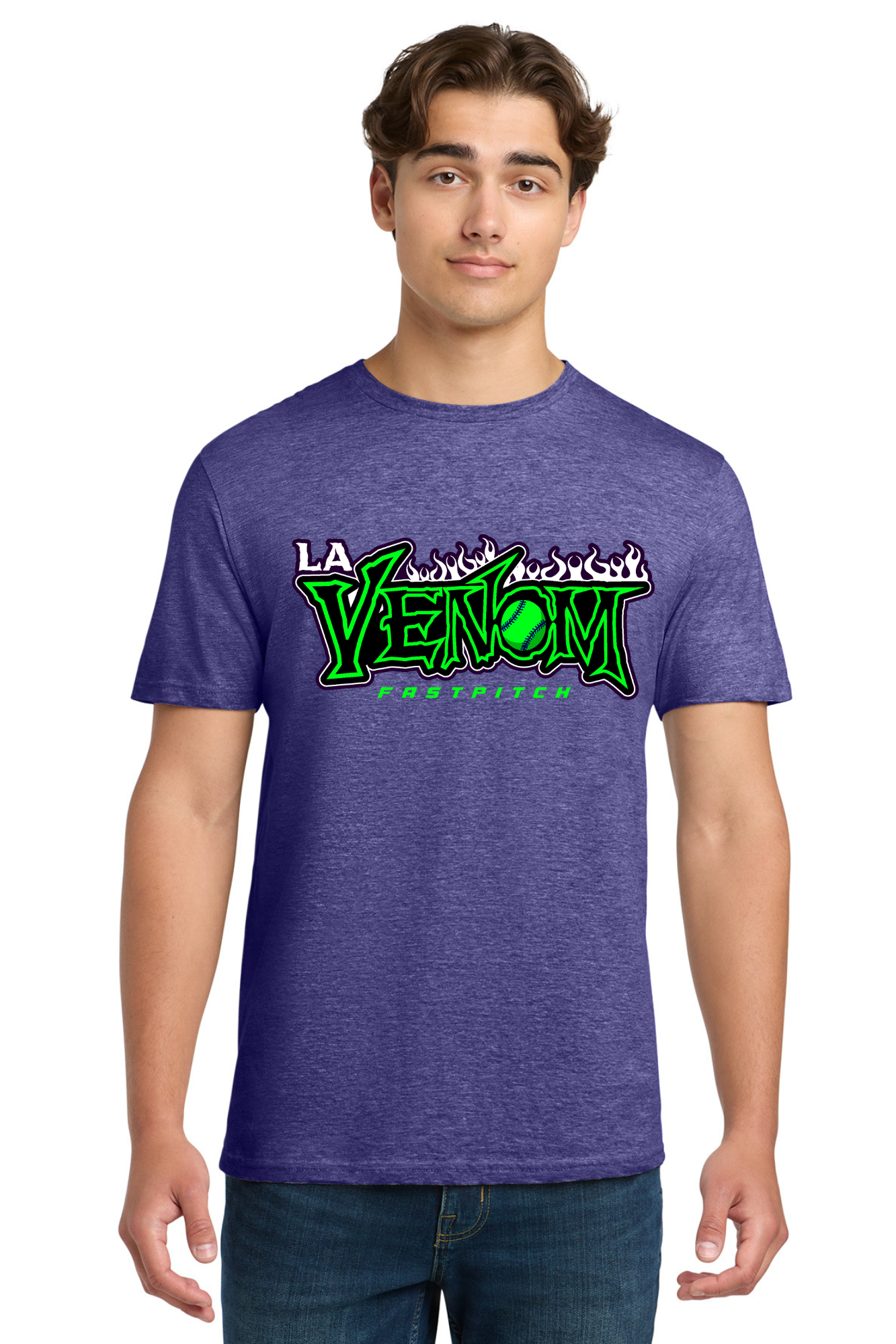 Adult Gildan Softstyle Tee-Purple