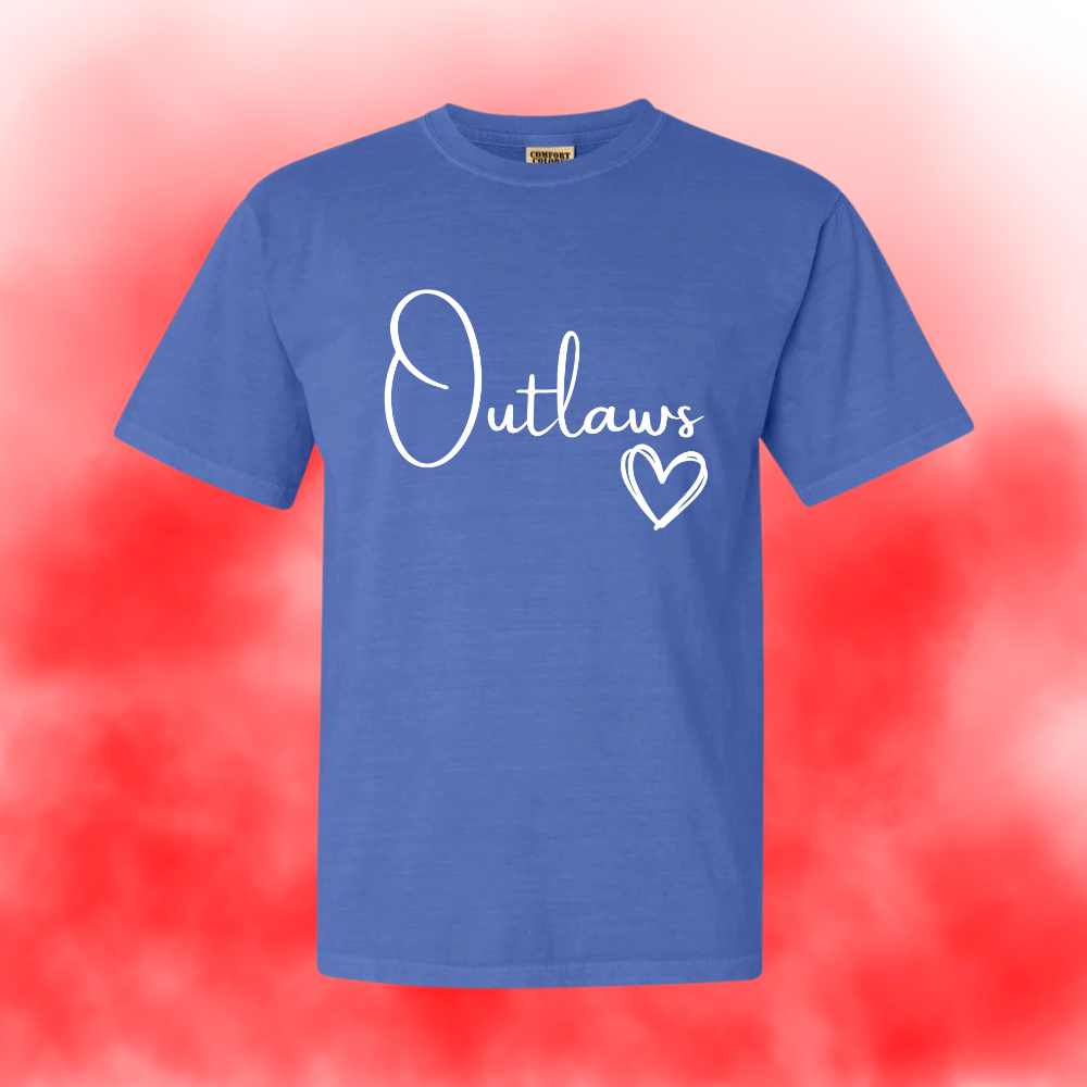 Toddler/Youth Outlaws-Heart Tee