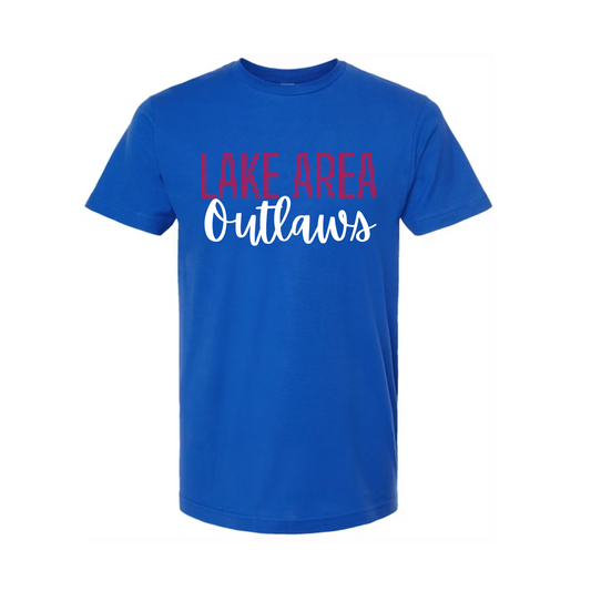 Lake Area Outlaws Baseball Tee