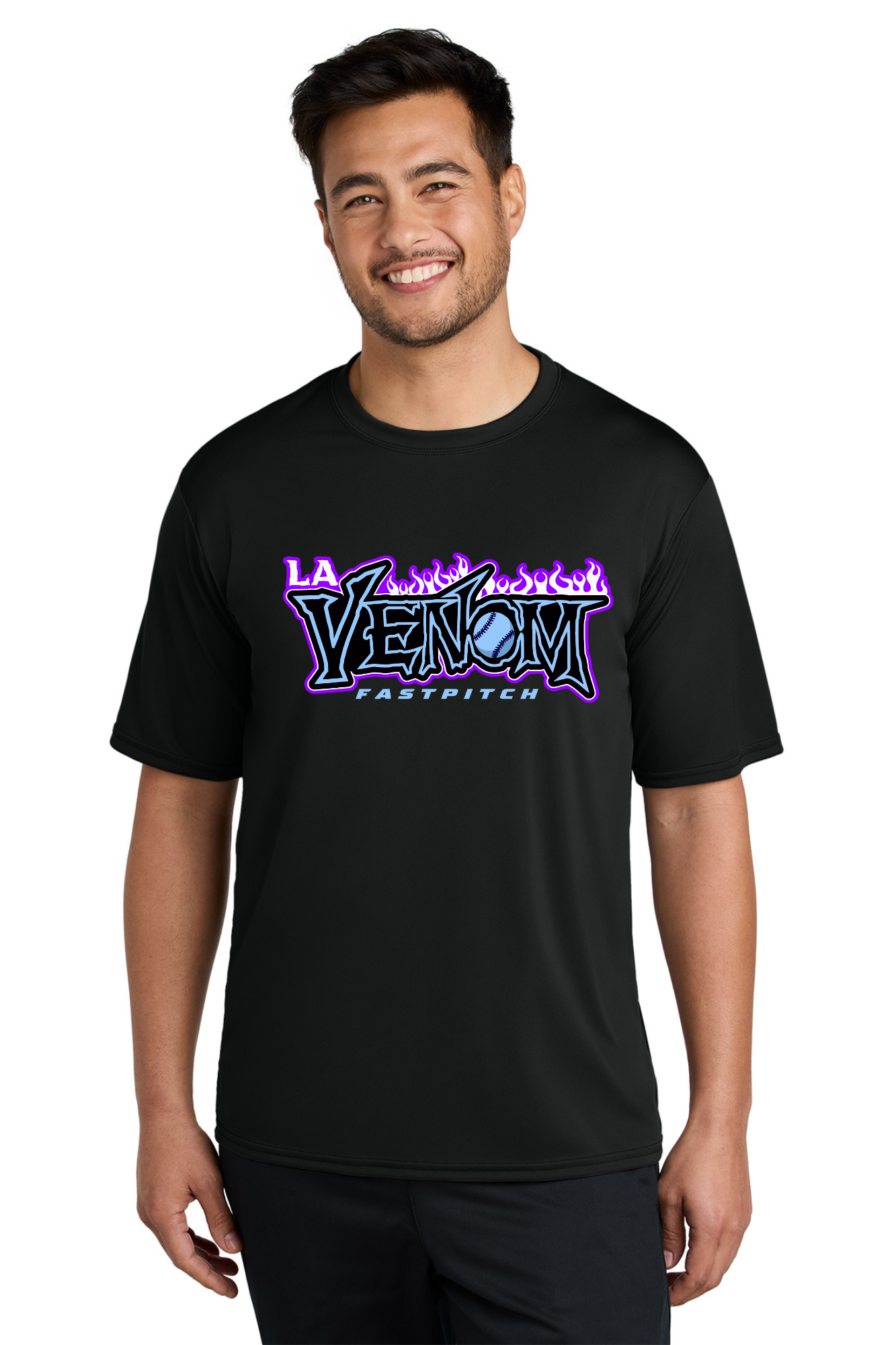 Adult Dri-Fit Tee Grey/White/Black