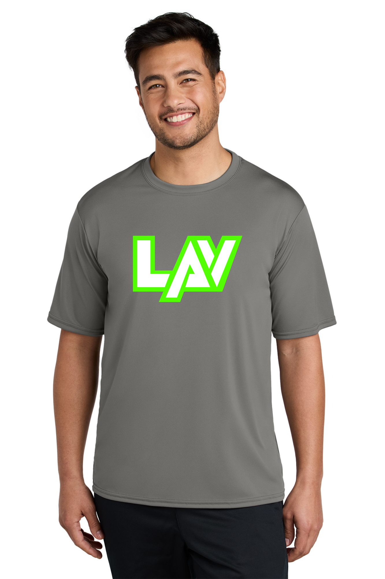 Adult Dri-Fit Tee Grey/White/Black