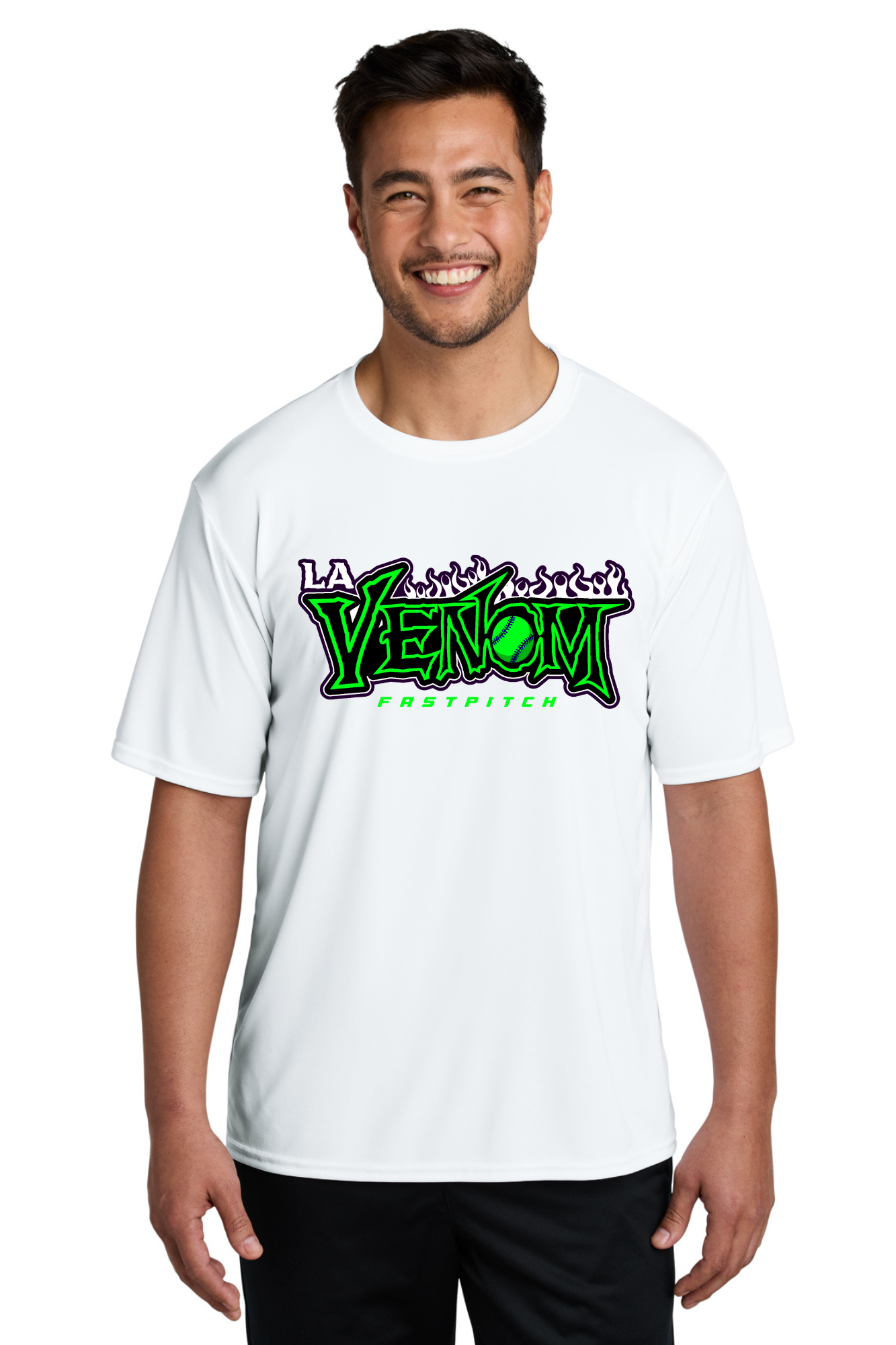 Adult Dri-Fit Tee Grey/White/Black