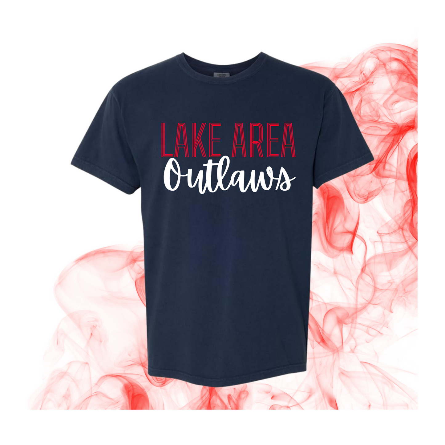 Todder/Youth Lake Area Outlaws Baseball Tee