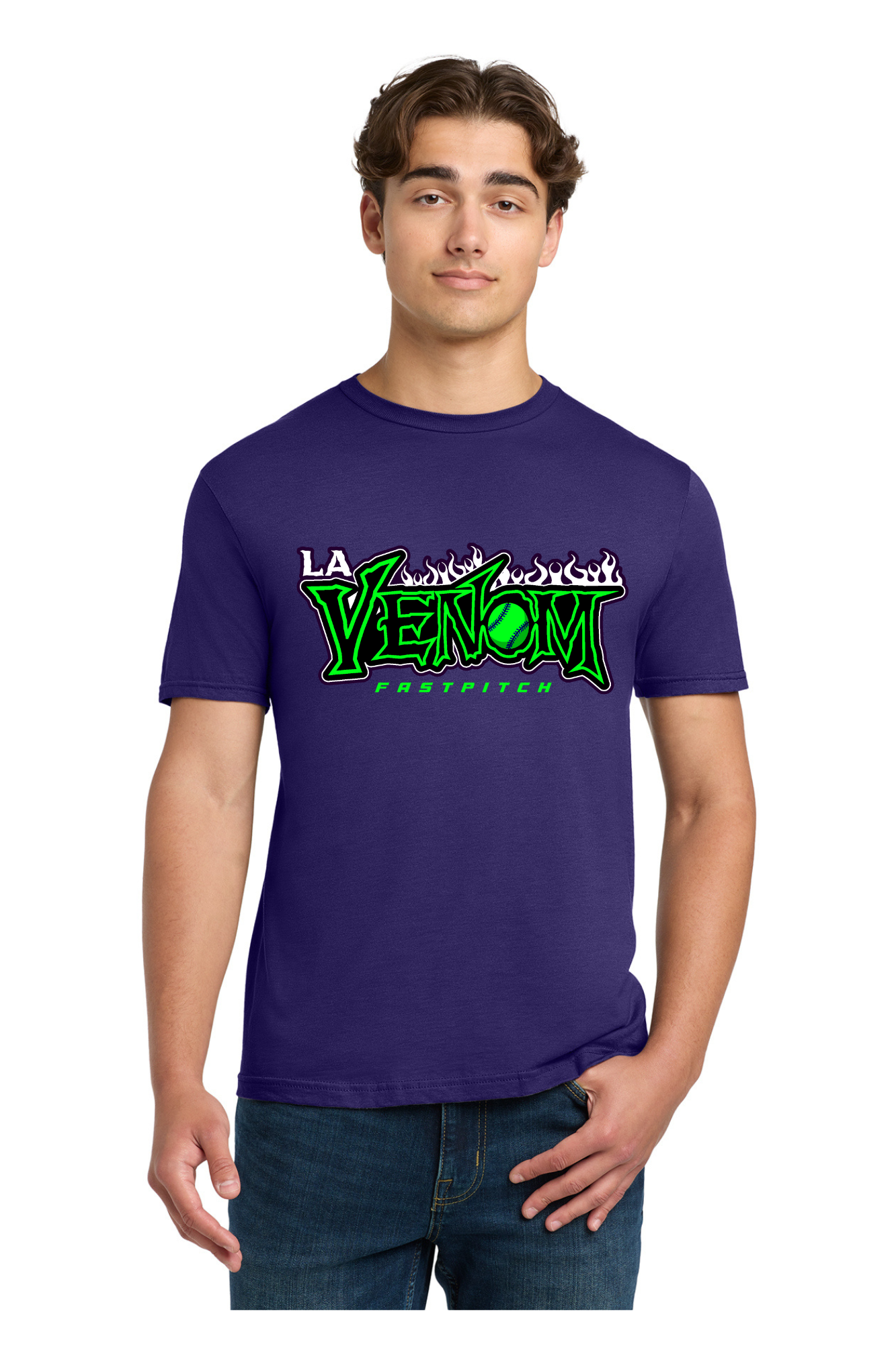 Adult Gildan Softstyle Tee-Purple