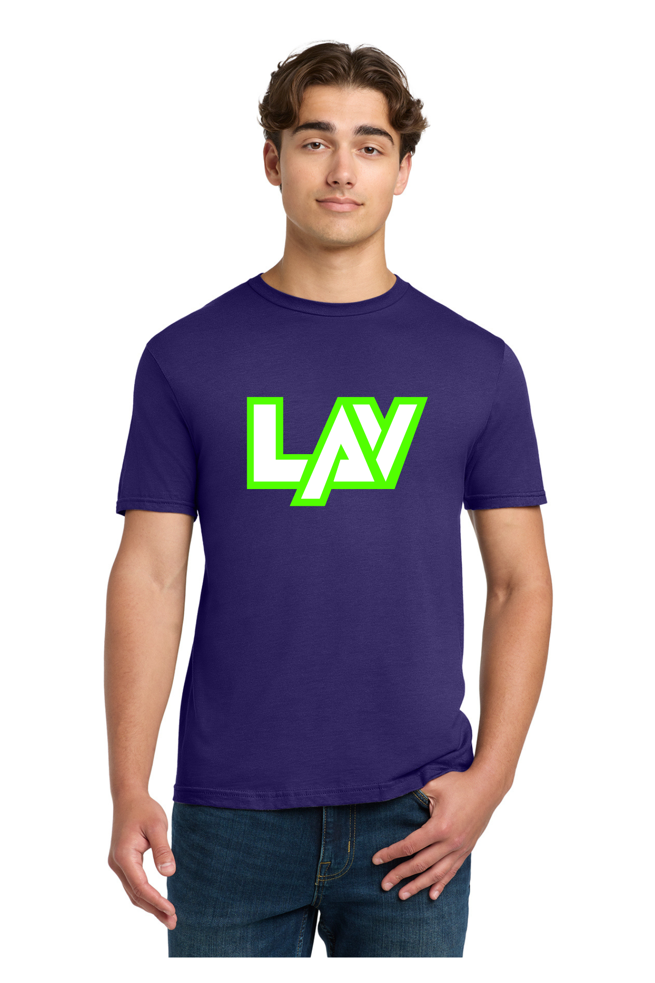 Adult Gildan Softstyle Tee-Purple